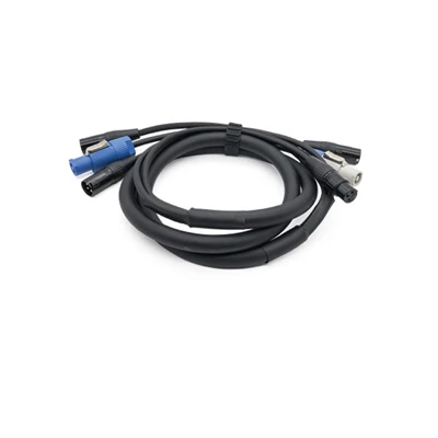 XLR RJ45 Powercon Combo kab